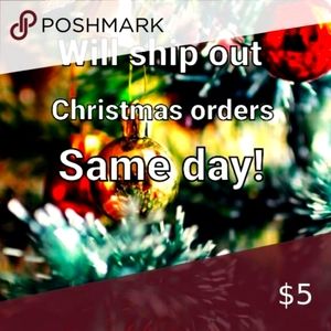 Same Day Shipping on Orders Placed by 6pm